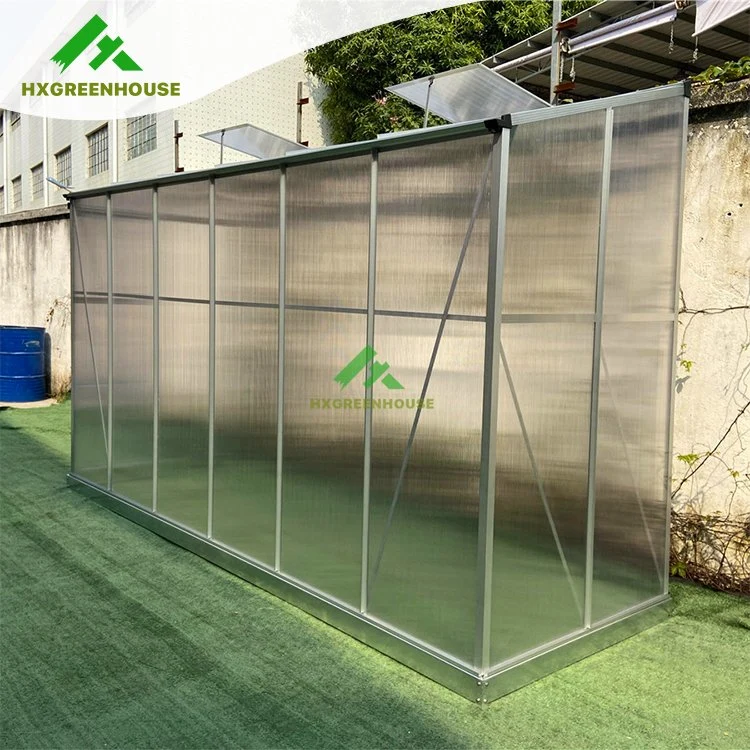 Latest 6mm Polycarbonate Sheet Aluminium Greenhouse Hx65126g-1 Series